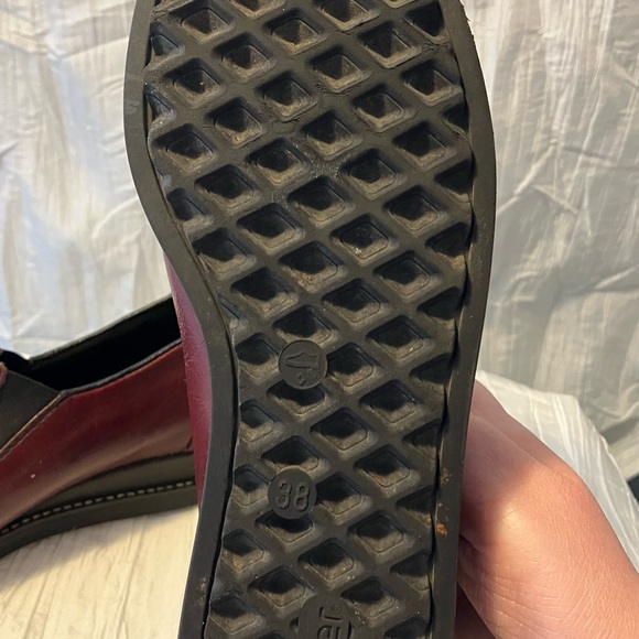 Women’s Burgundy Loafers - Picture 3 of 3